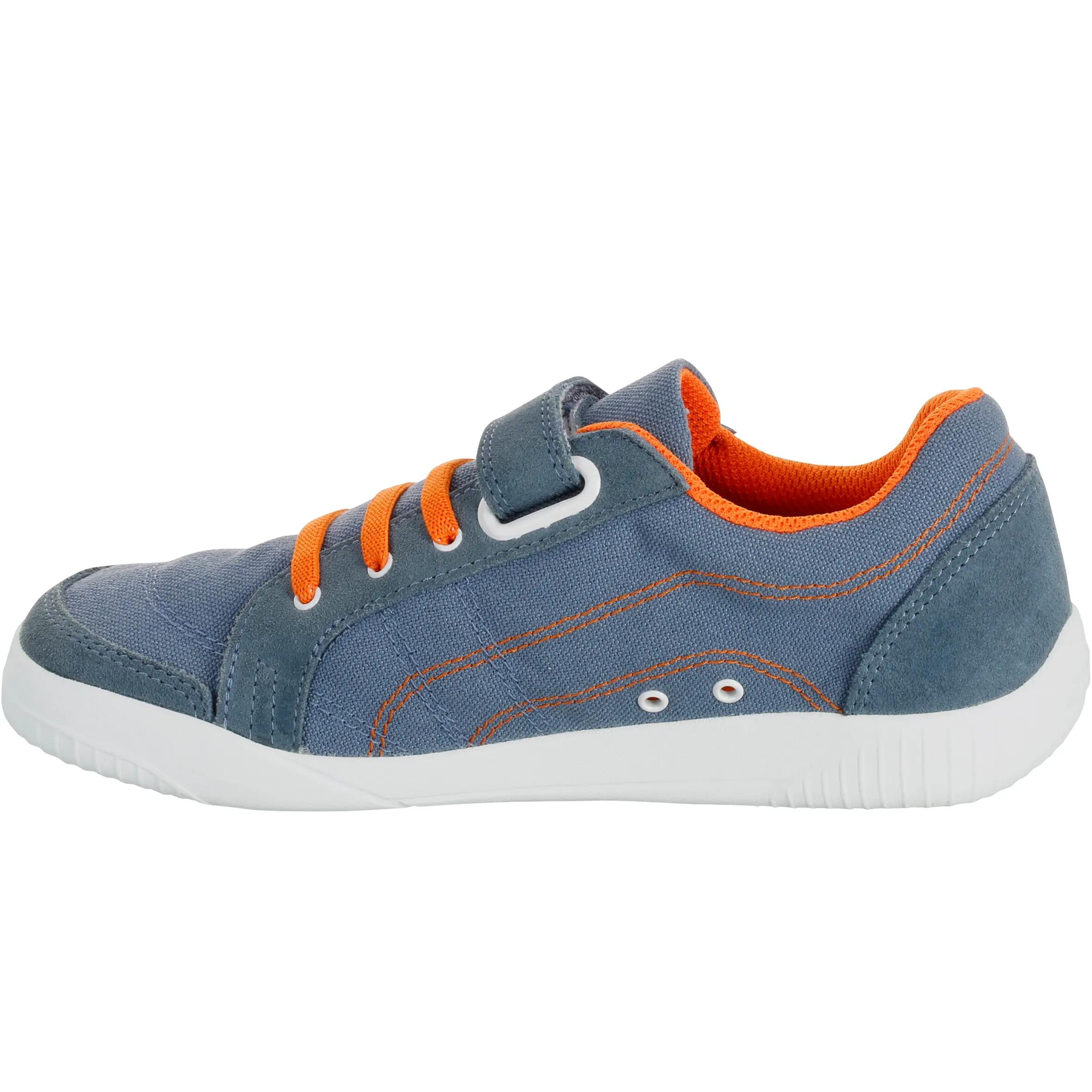 Jarry Canvas children's walking shoes denim orange 3/15
