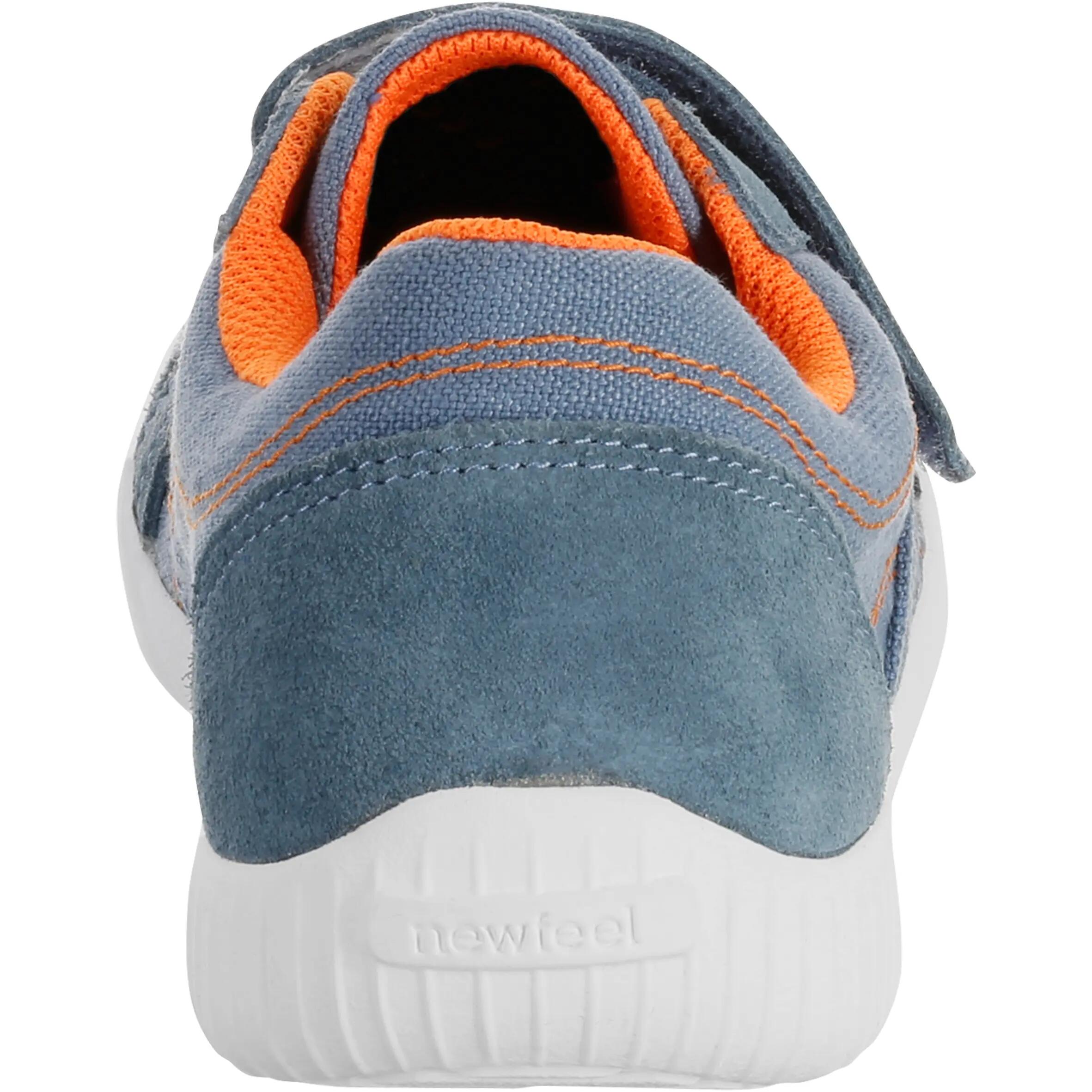 Jarry Canvas children's walking shoes denim orange 5/15
