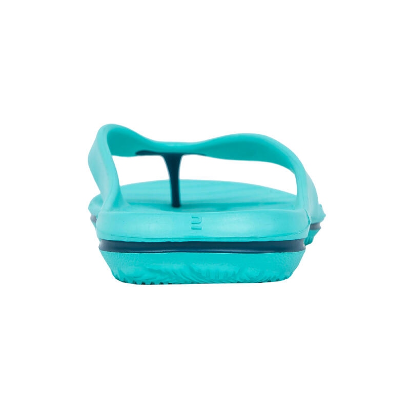 Tongs de Piscine Femme - Tonga 500 - Turquoise Bleu