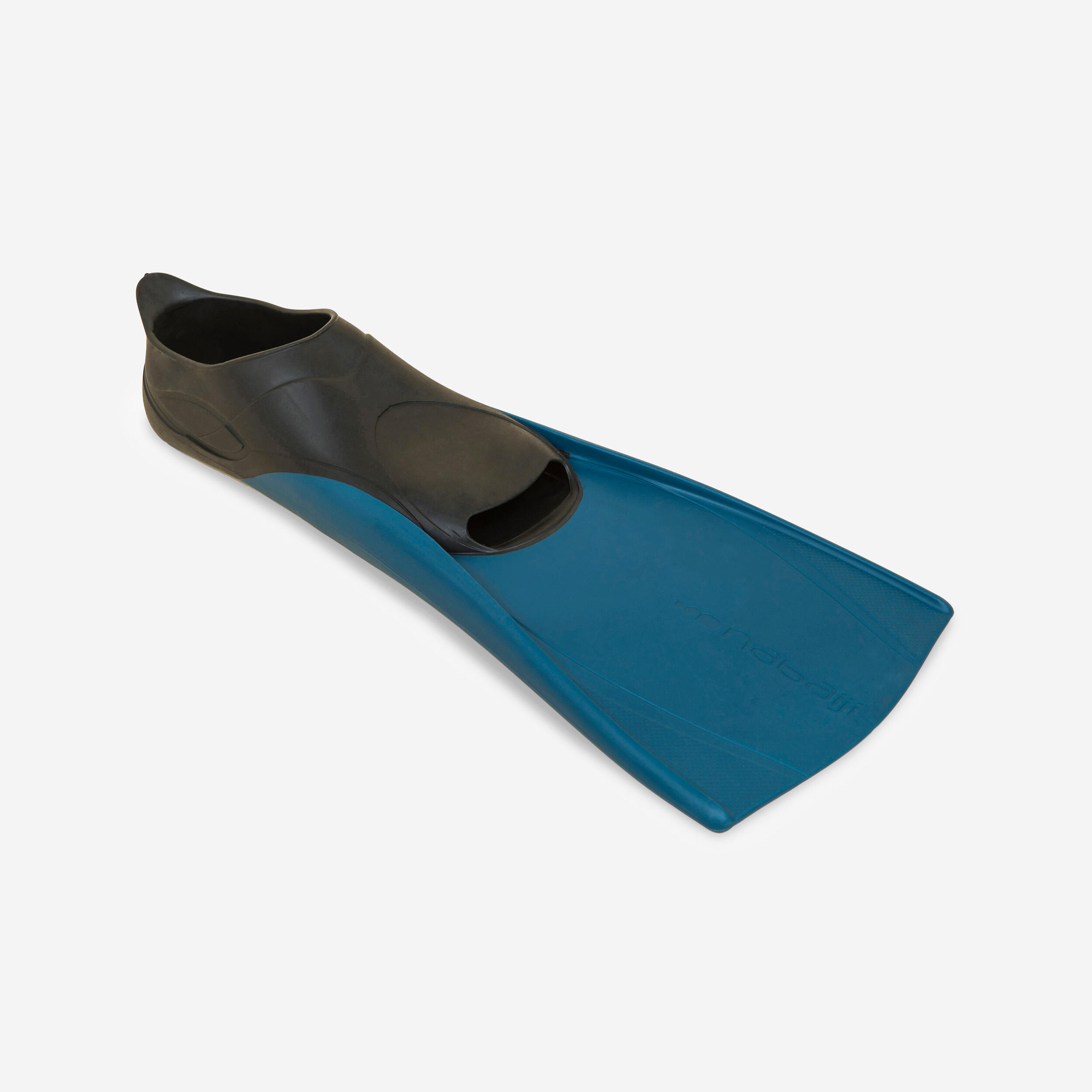 Nabaiji - Palmes De Natation Trainfins 500 Bleu Noir - Palmes - Natation - Bleu-noir-turquoise - 36/37 - Decathlon
