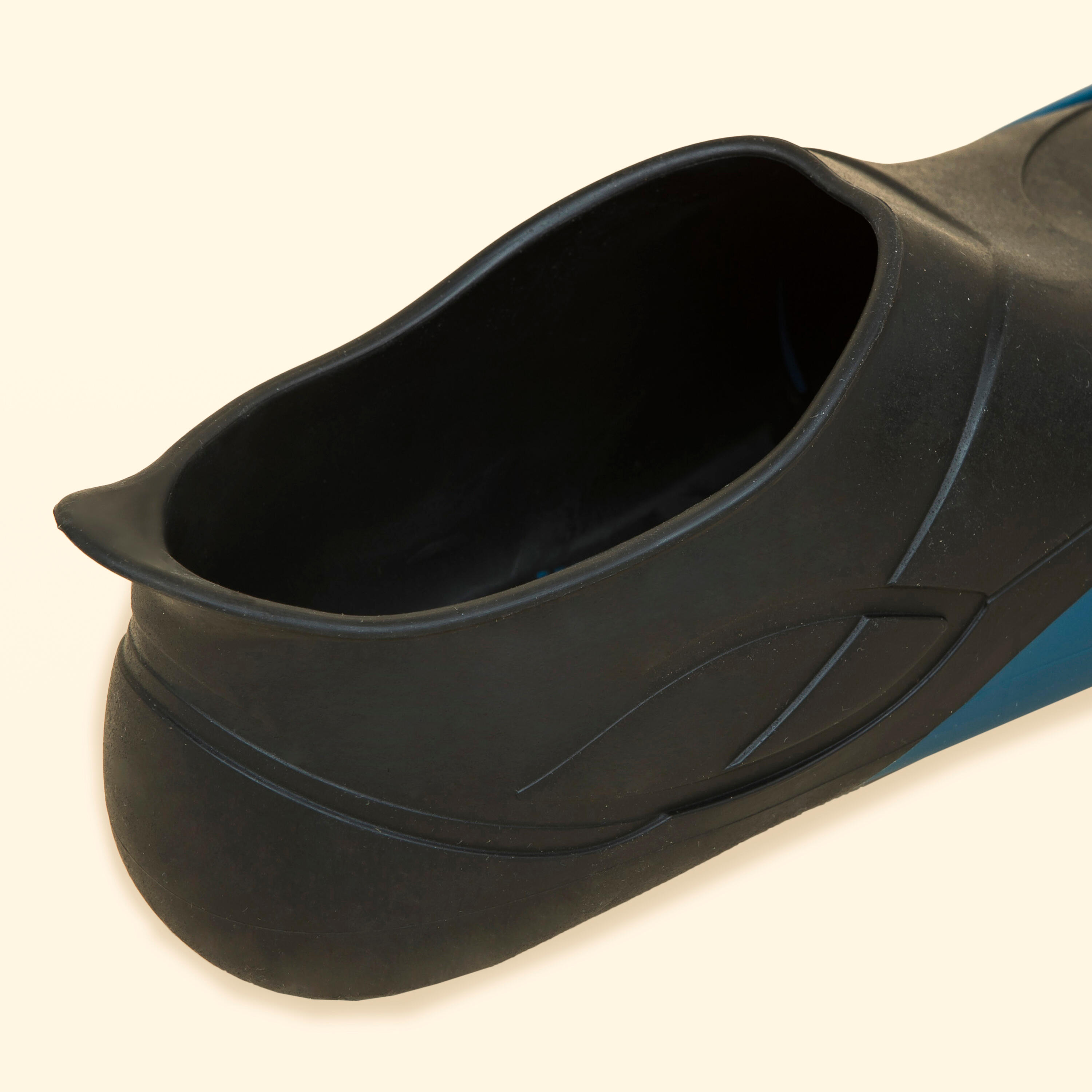 Swimming Fins Trainfins 500 Blue Black - Decathlon
