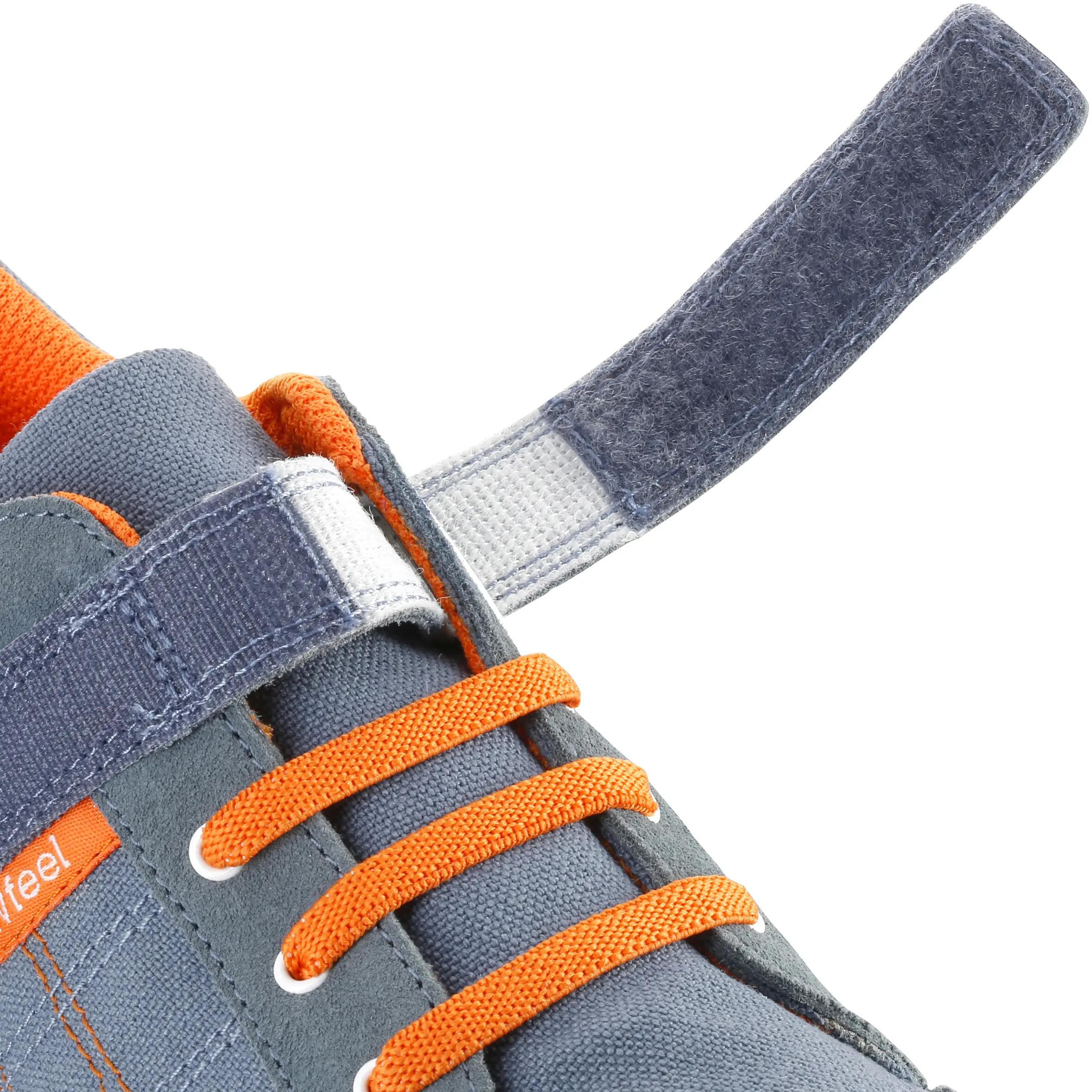 Jarry Canvas children's walking shoes denim orange 12/15