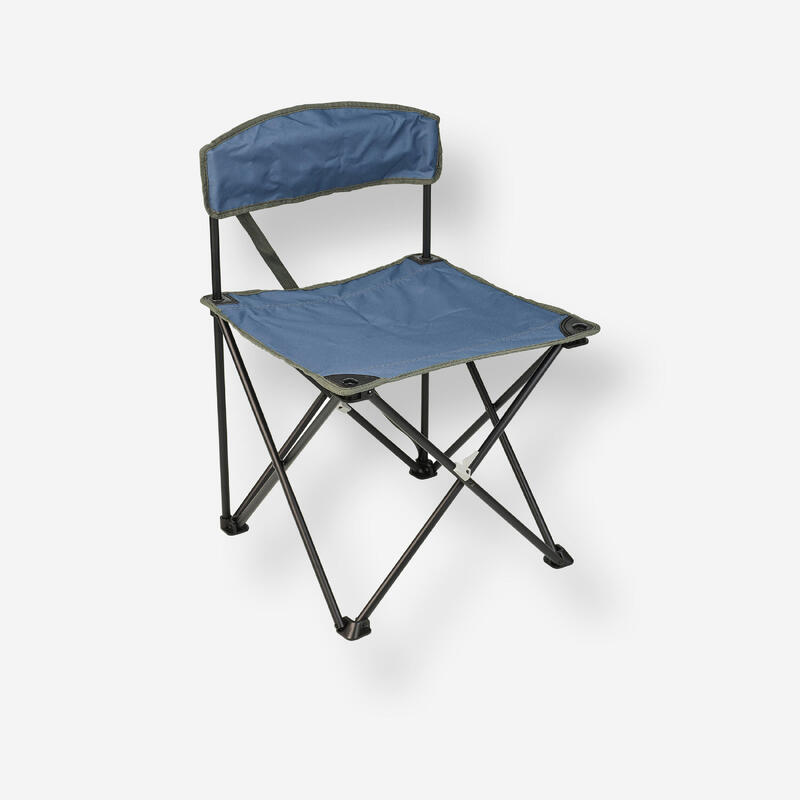 Katlanır Kamp Sandalyesi - Balıkçılık - Mavi - Essenseat 100 Comfort