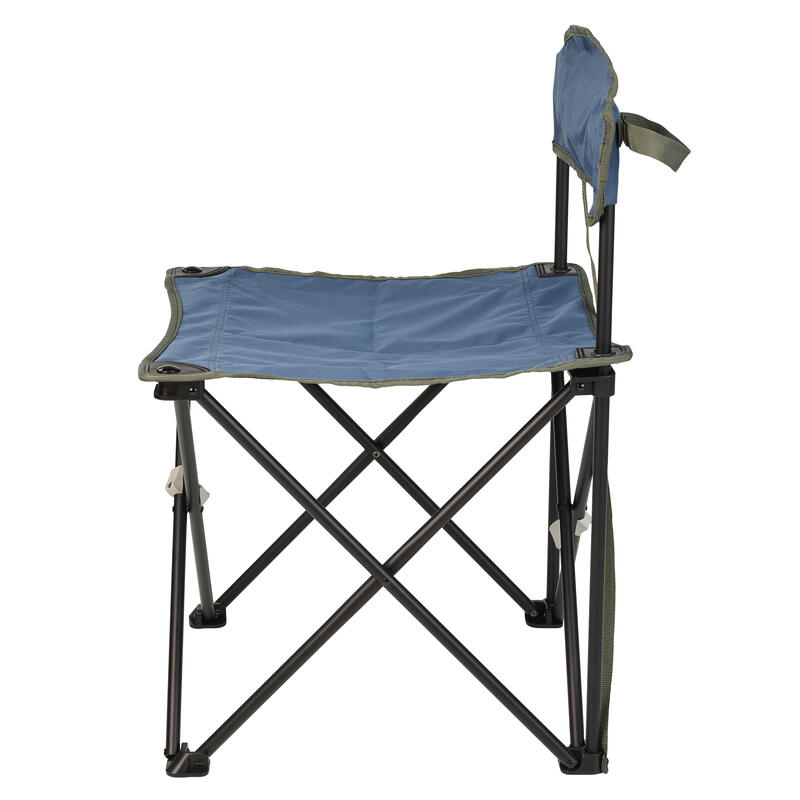 Katlanır Kamp Sandalyesi - Balıkçılık - Mavi - Essenseat 100 Comfort