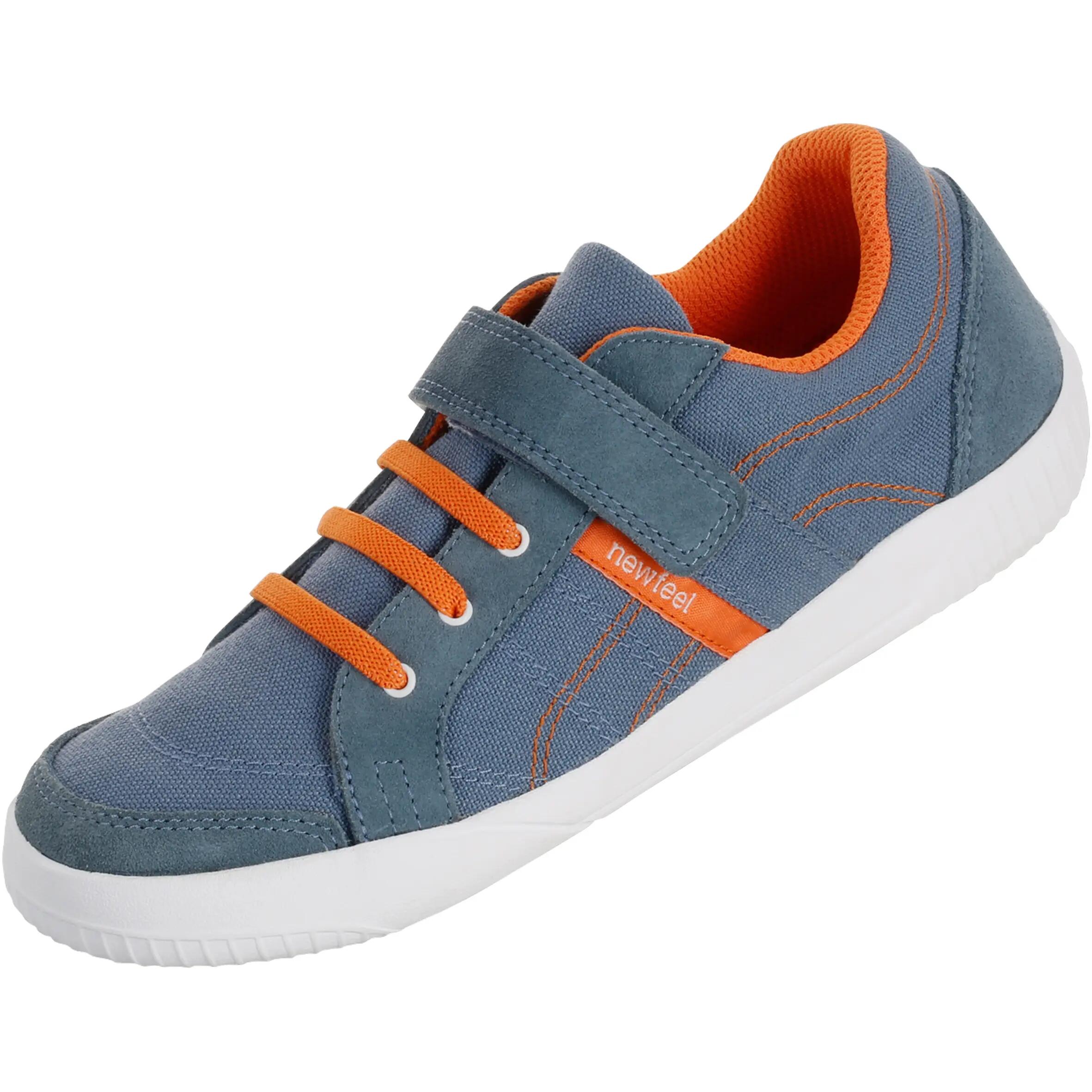 Jarry Canvas children's walking shoes denim orange 15/15
