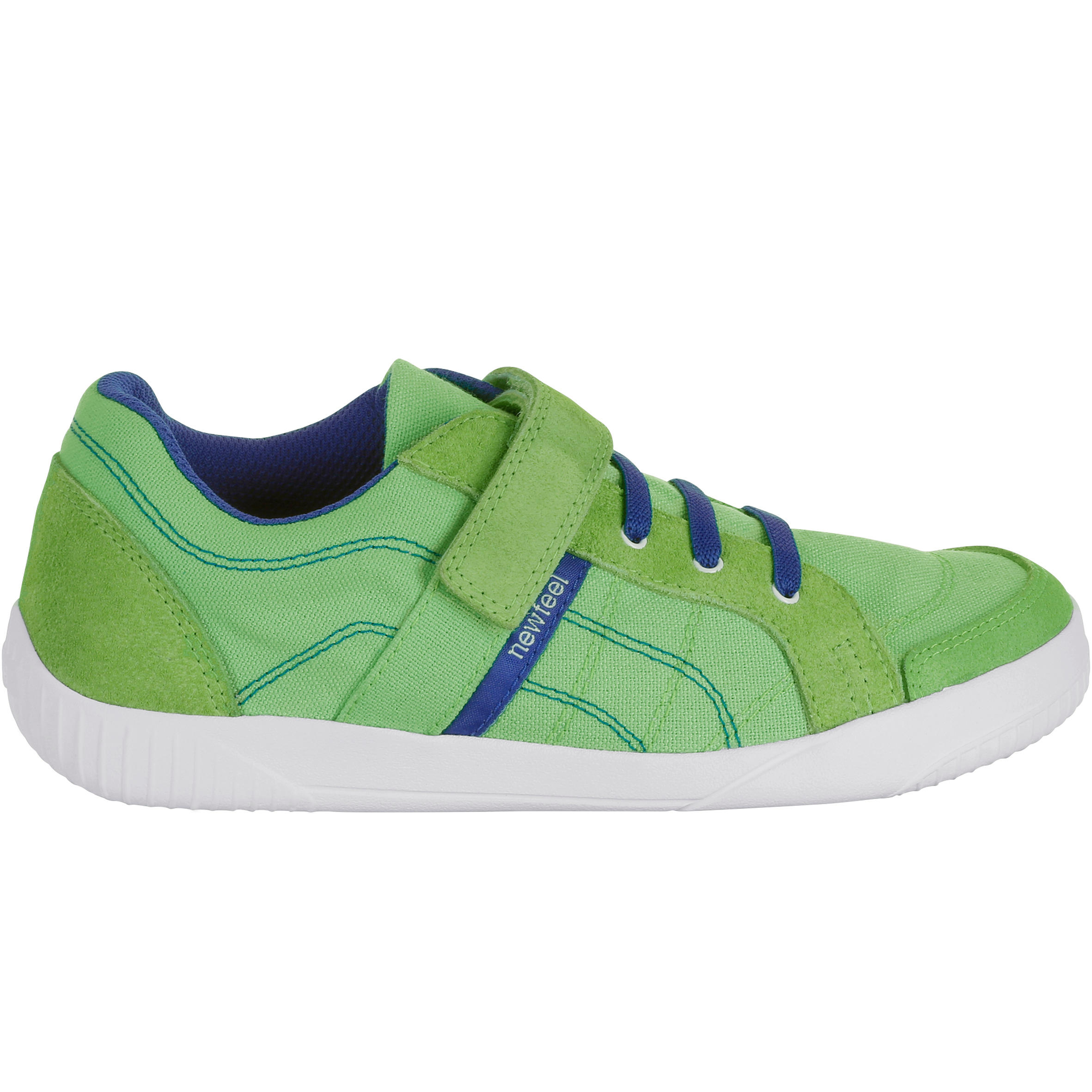 Jarry Canvas children's walking shoes green/navy 2/16