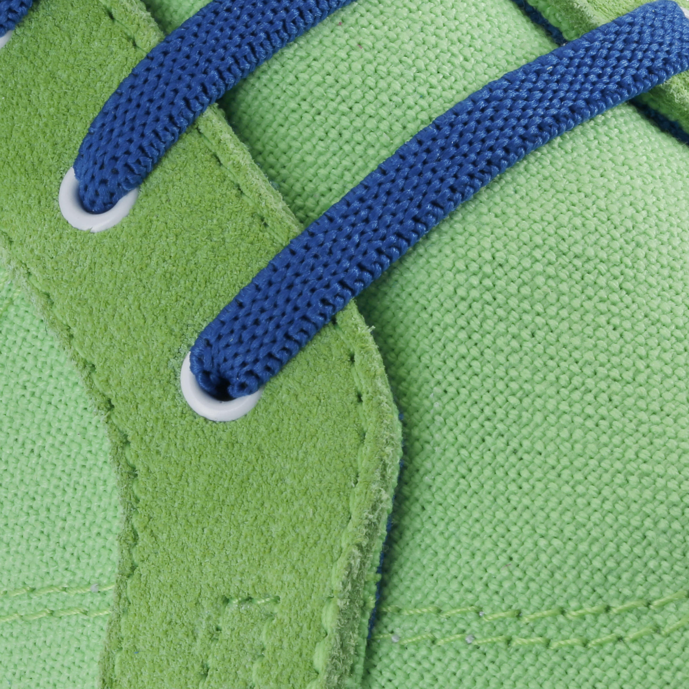 Jarry Canvas children's walking shoes green/navy 9/16