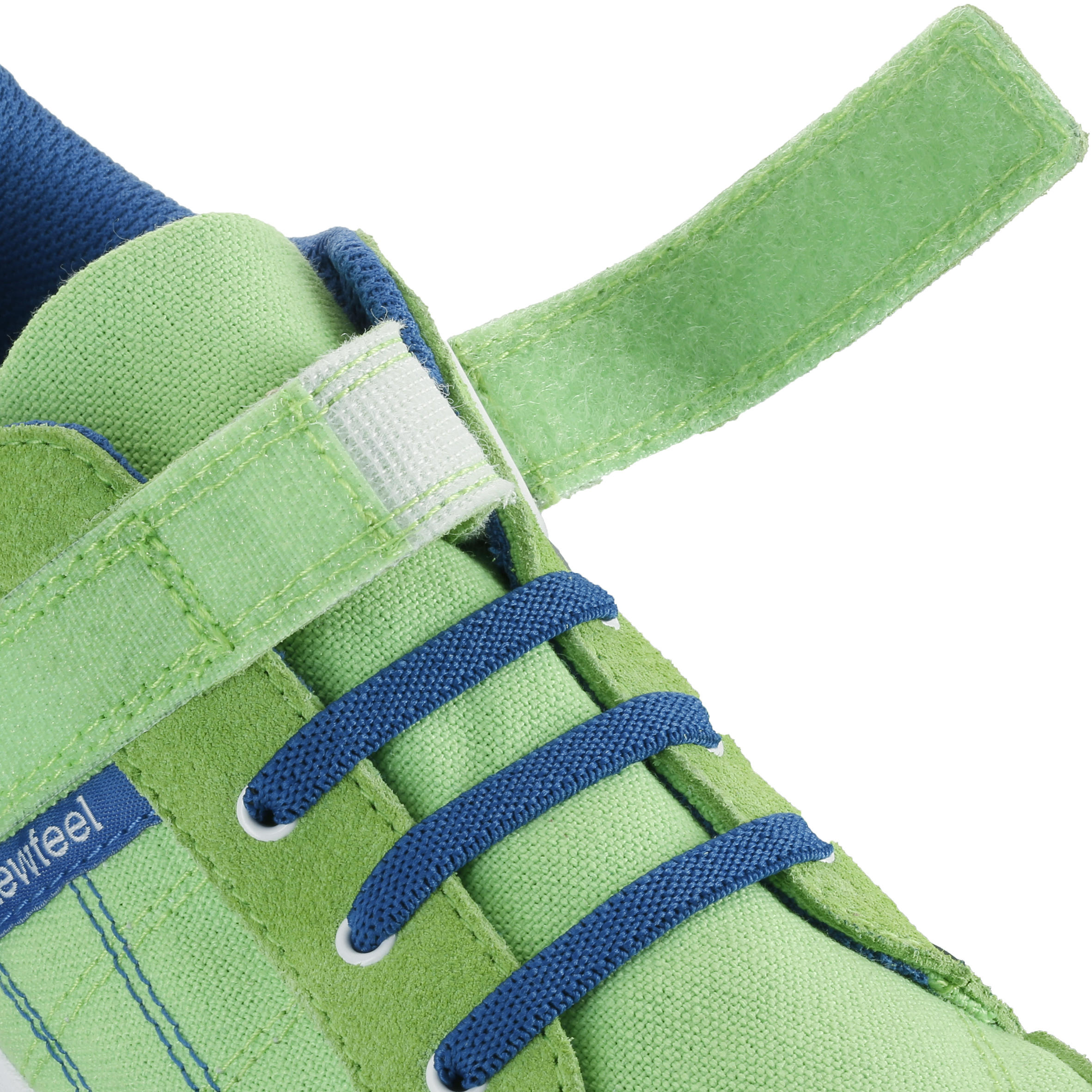Jarry Canvas children's walking shoes green/navy 12/16