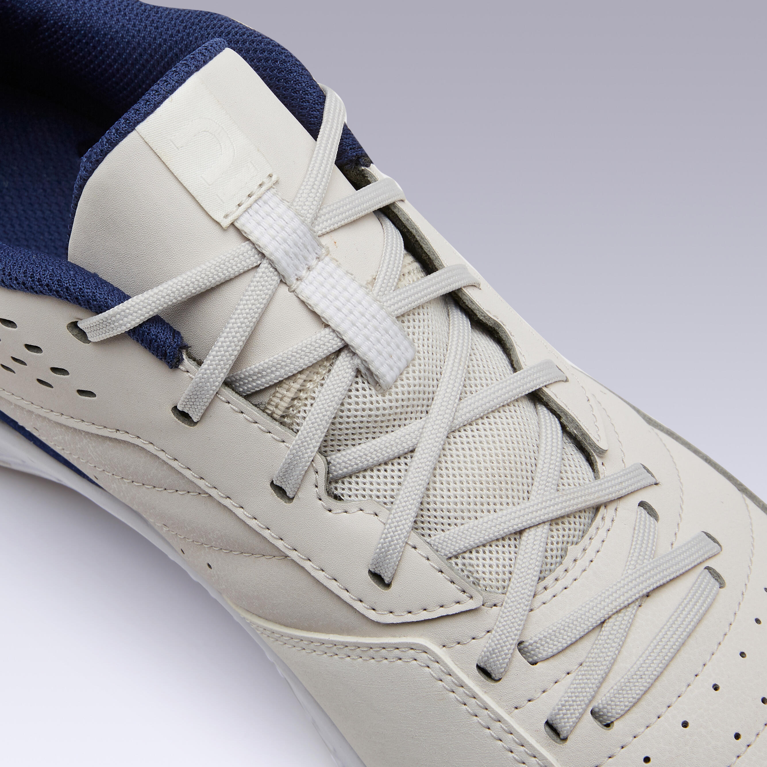 Indoor Soccer Shoes - Eskudo 500 Beige - KIPSTA