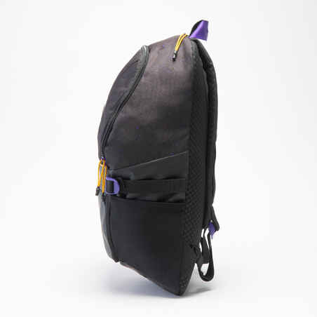 25L Basketball Backpack NBA 500 - Black/Los Angeles Lakers