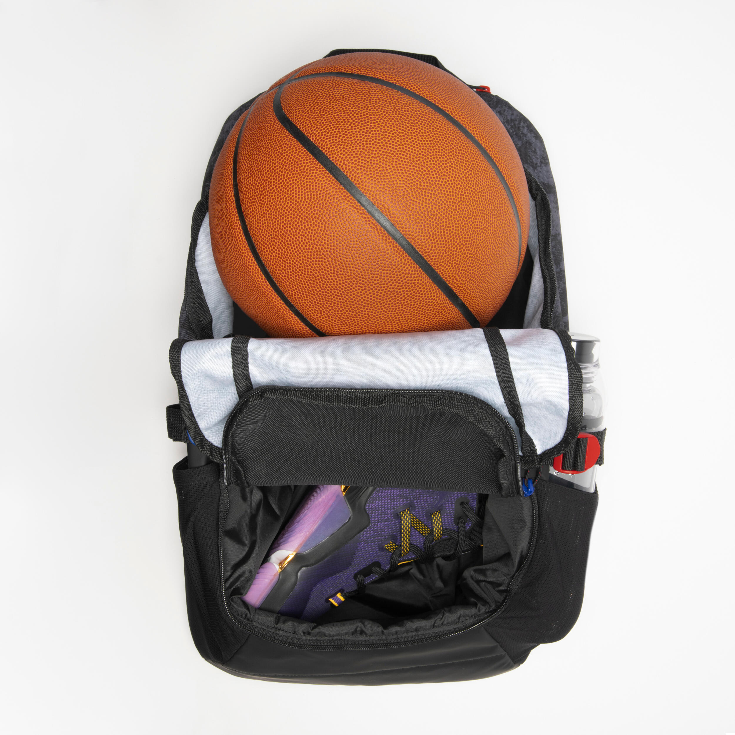 Basketball Backpack 25 L NBA 500 Black Decathlon