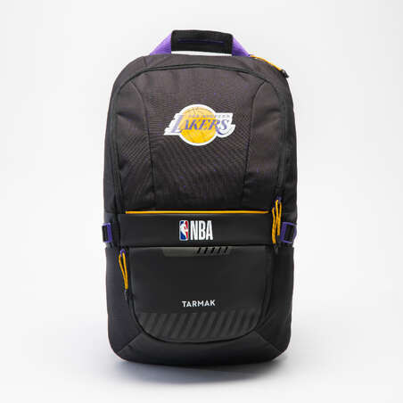 Sac à dos de basketball 25L Los Angeles Lakers - NBA 500 noir