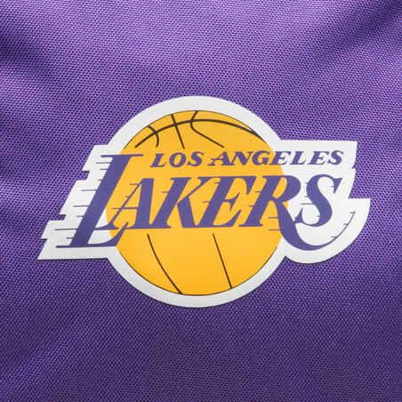 Mochila NBA Tarmak  25L Lakers violeta negra