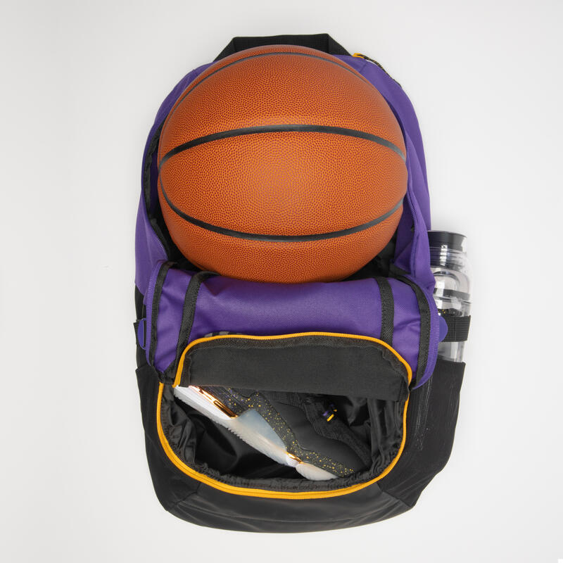 Basketbal rugzak 25 l Los Angeles Lakers NBA 500 paars