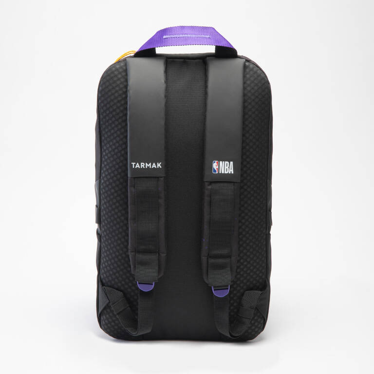 25L Basketball Backpack NBA 500 - Black/Los Angeles Lakers