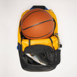25L Basketball Backpack NBA 500 - Yellow/Golden State Warriors