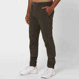 Men Gym Tack Pants Polyester Slim Fit FPA 500 Khaki