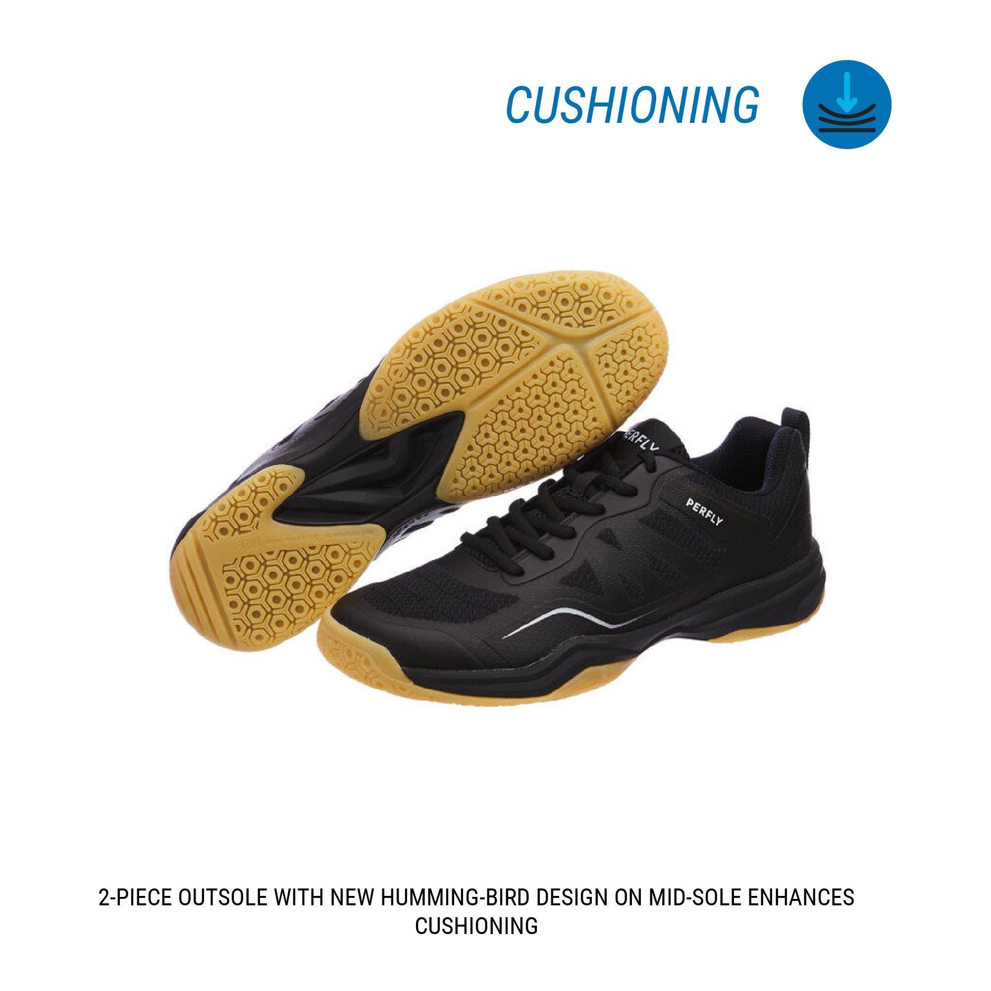 Men Badminton Shoes BS 530 Black -  3