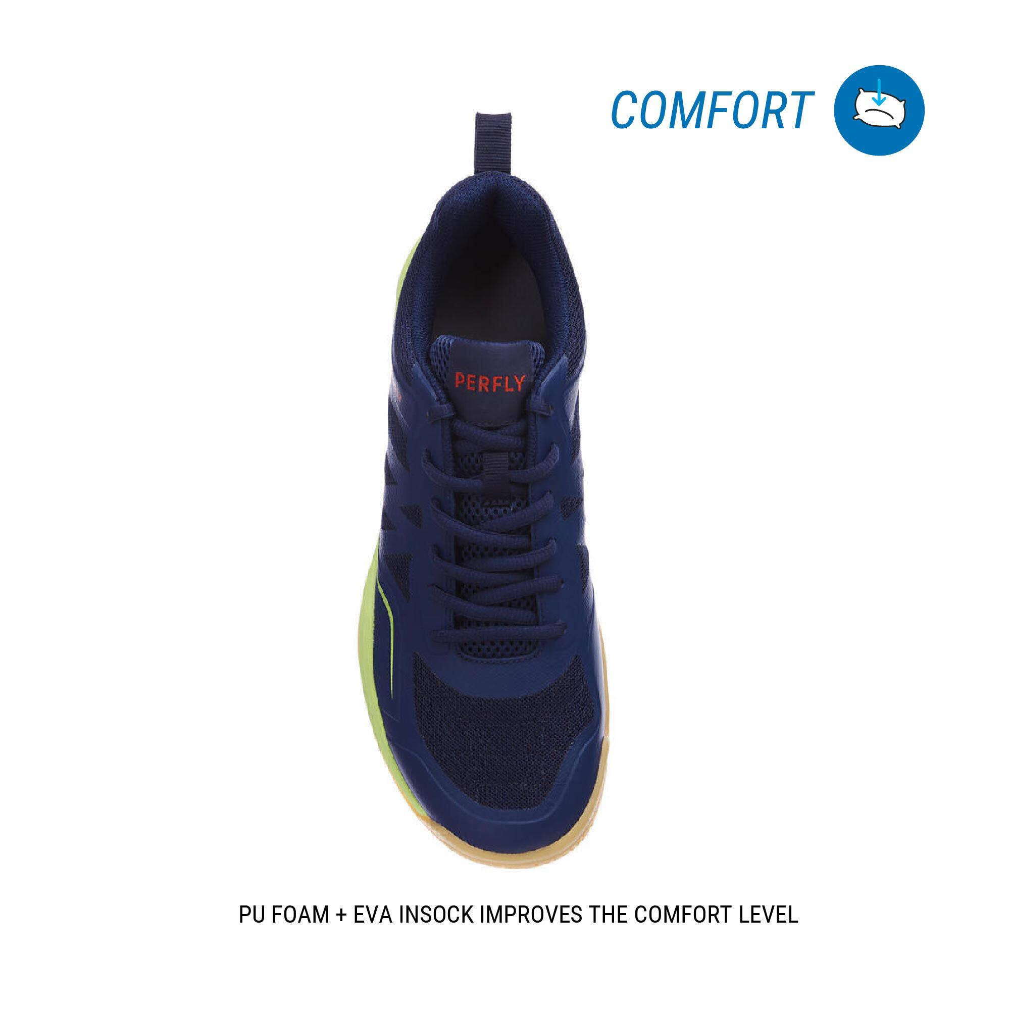 Men Badminton Shoes BS 530 Navy Flash -  5