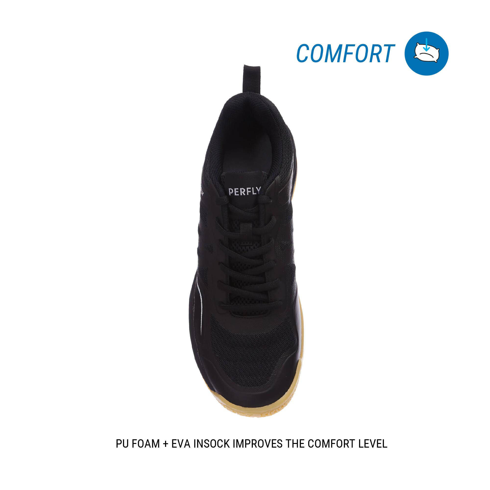 Men Badminton Shoes BS 530 Black -  4