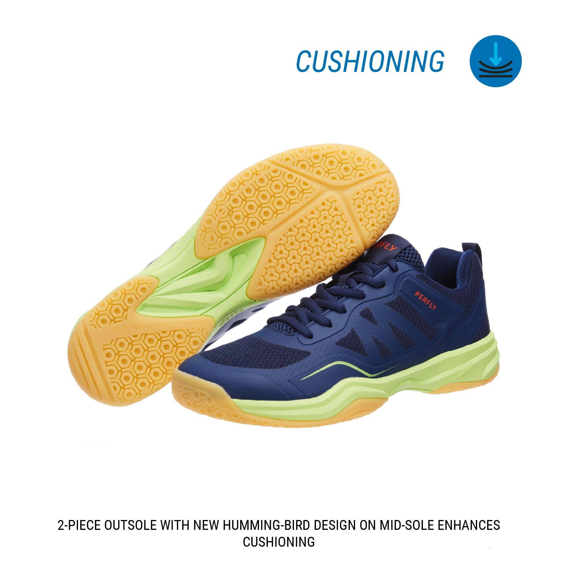Men Badminton Shoes BS 530 Navy Flash -  2