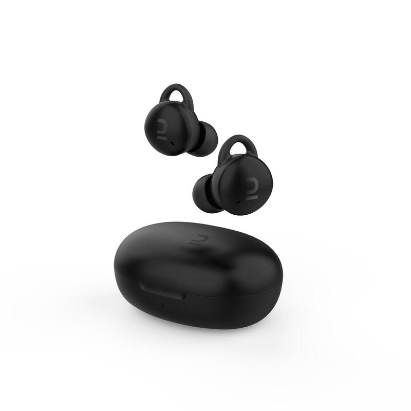 Lauf-Kopfhörer Bluetooth - TWS 100 schwarz 