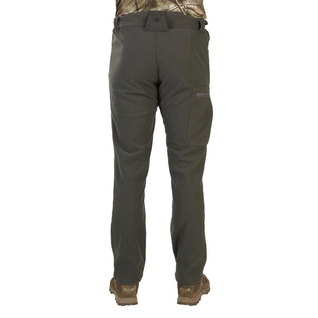 Country Sport Warm Silent Fleece Trousers 100 - Green