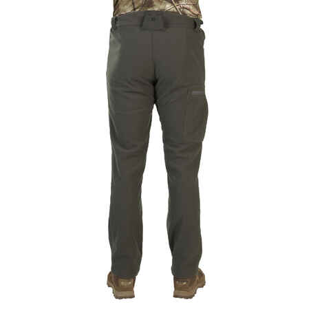 HUNTING WARM FLEECE TROUSERS 100 GREEN