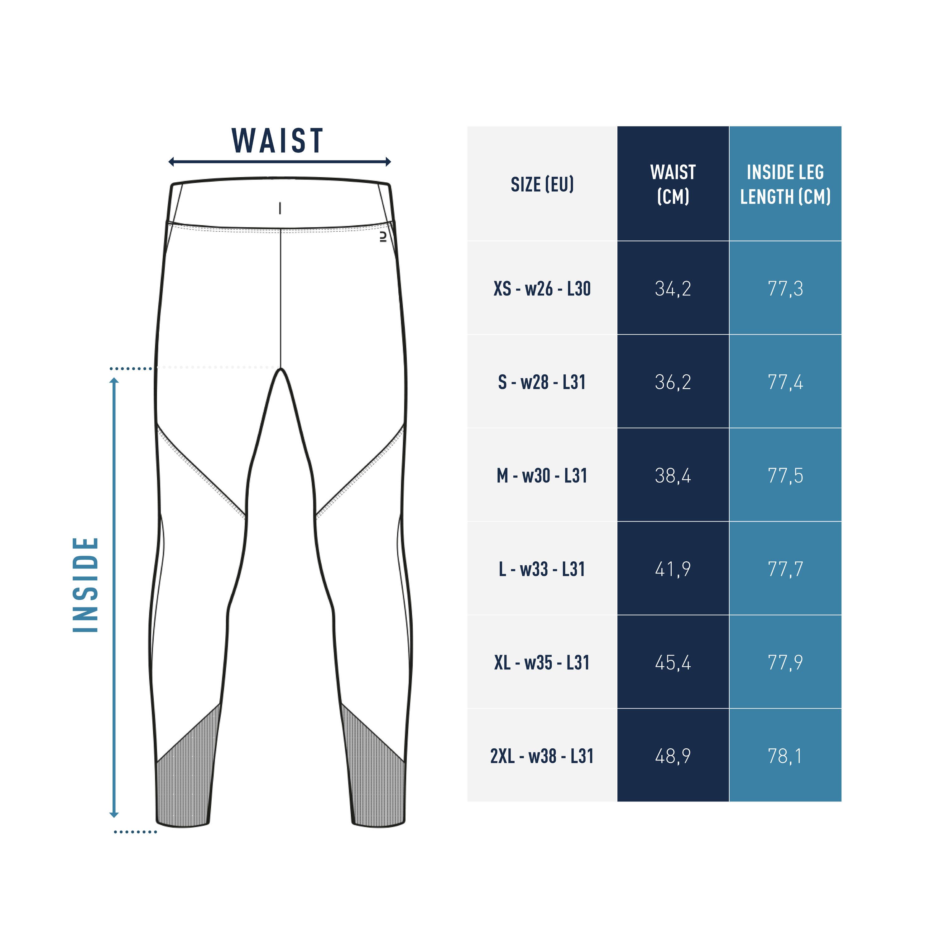 Women's warm water-repellent hiking leggings - SH500 MOUNTAIN 5/8