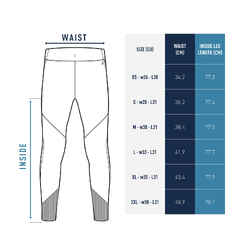 Women's warm water-repellent hiking leggings - SH500 MOUNTAIN