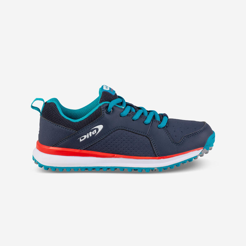 Chaussures de hockey junior intensité faible à moyenne DT100 jr bleu