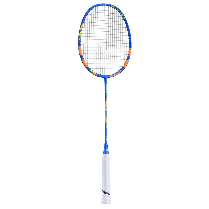 Badmintonová raketa Babolat Explorer II modro-oranžová