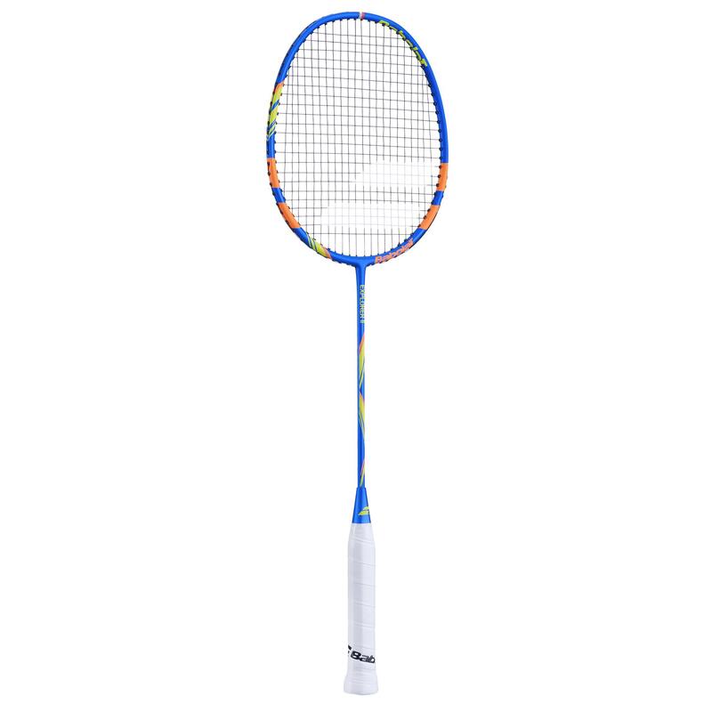 Badmintonracket Explorer II blauw oranje