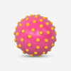 Small aquatic awakening balloon, pink with yellow dots