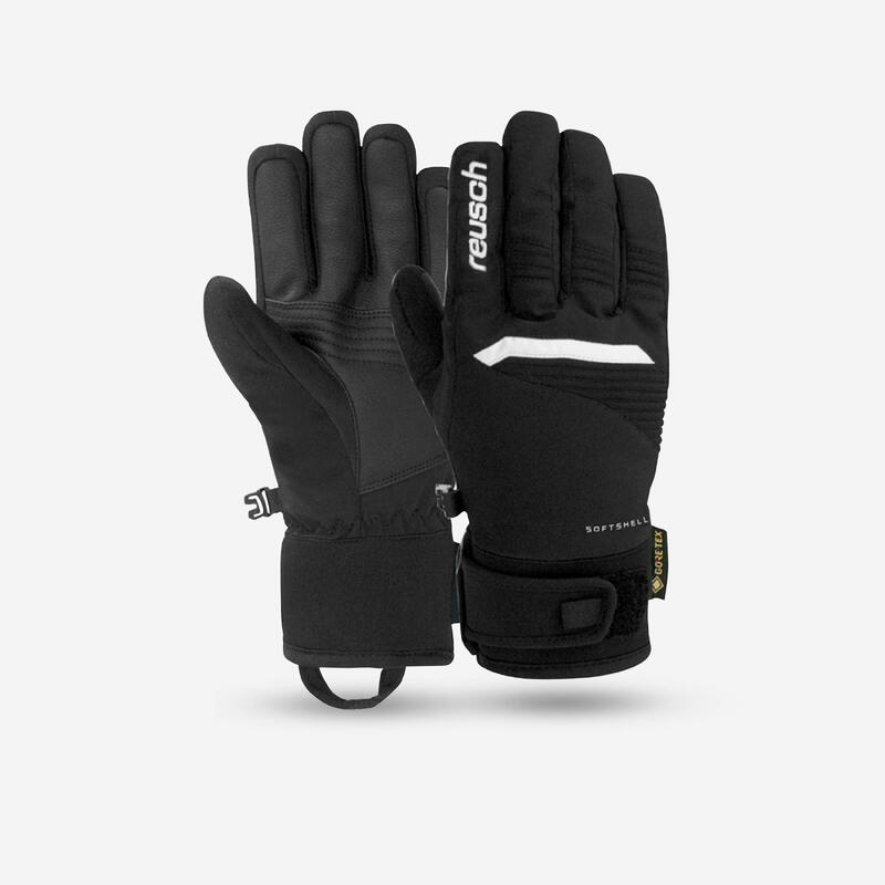 Guantes térmicos de esquí y nieve impermeables Niños 8-14 años Reusch GTX negro