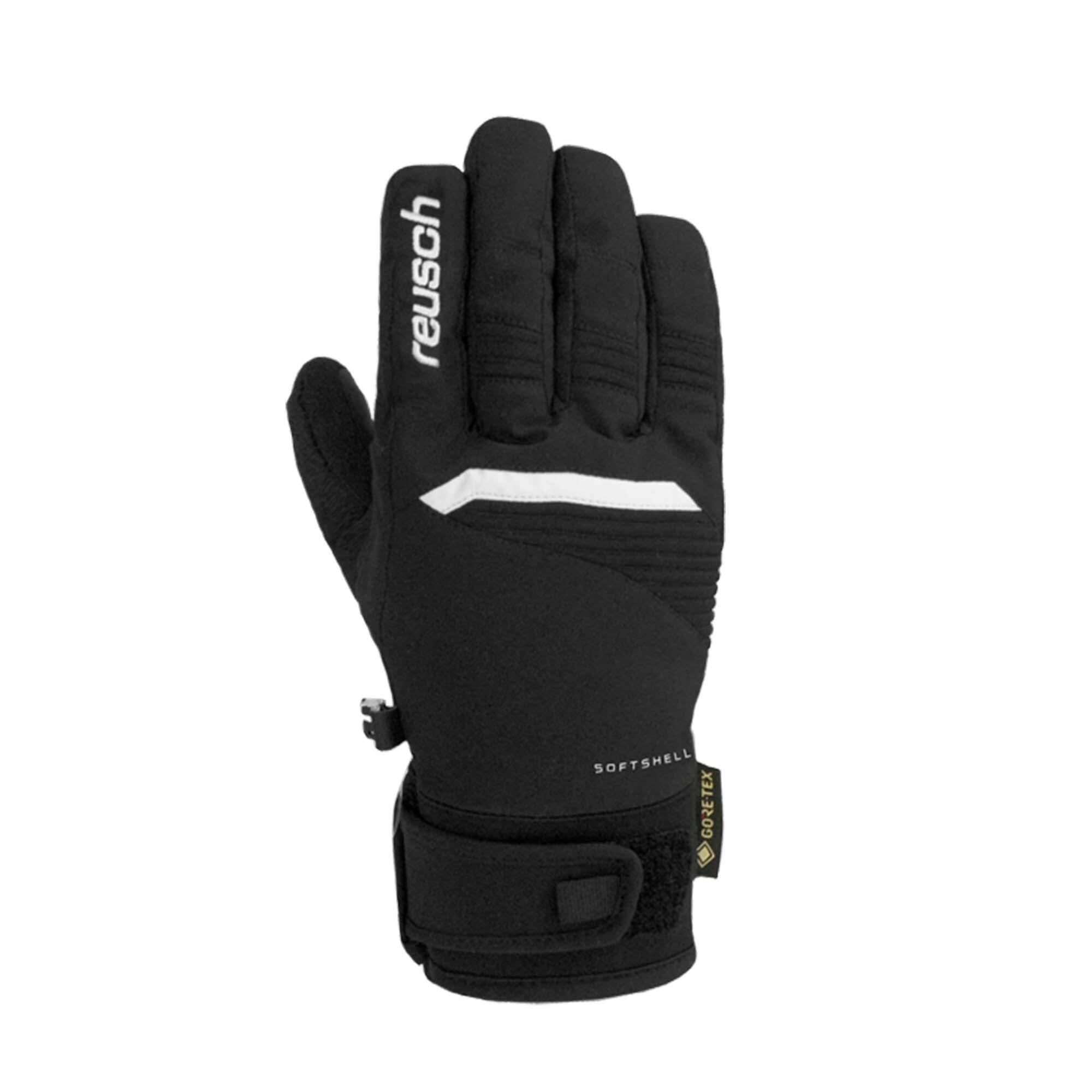 REUSCH Detské lyžiarske rukavice Sonic GTX Reusch čierne 12 rokov · záber 3