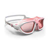 Pool Mask - Swimming - Active Size S Tinted Lenses - Pink / White