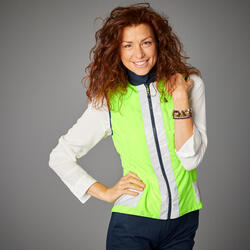 GILET VELO SANS MANCHE REVERSIBLE CERTIFIE EPI VISIBILITE JOUR NUIT 560 FEMME