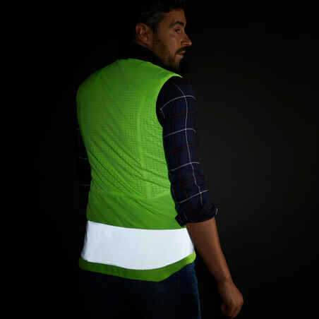 Men's Sleeveless Reversible PPE-Certified Day/Night Visibility Gilet 560