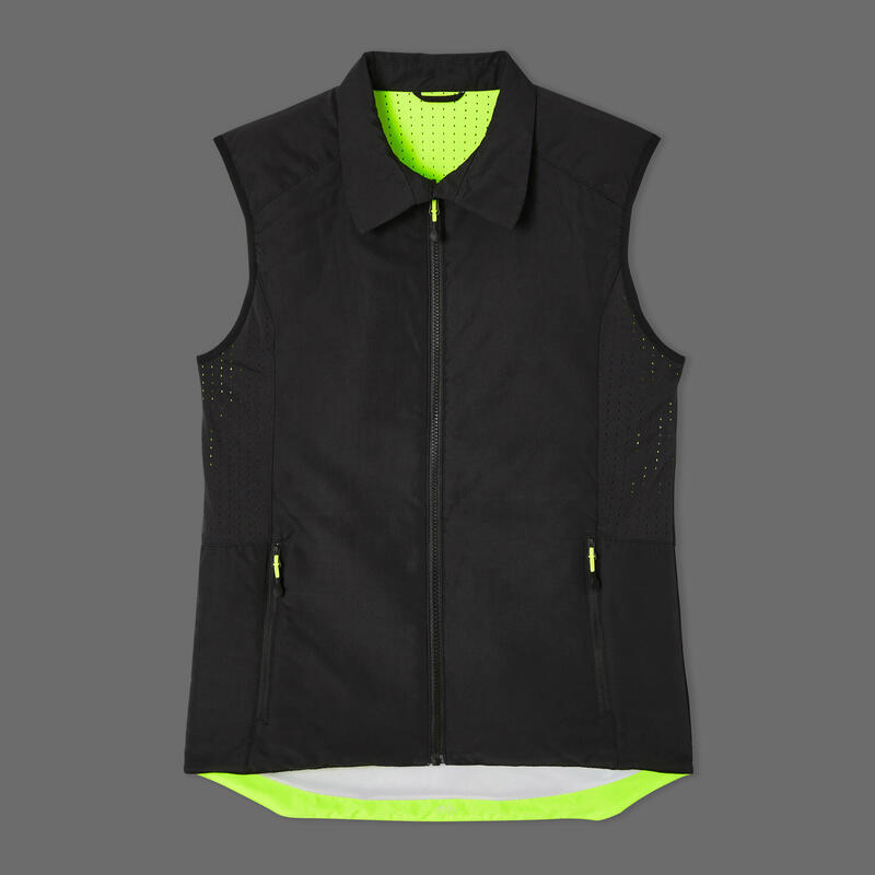 GILET VELO SANS MANCHE REVERSIBLE CERTIFIE EPI VISIBILITE JOUR NUIT 560 HOMME