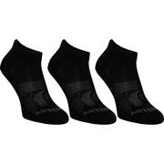Adult Tennis Socks Mid Ankle x3 - RS160 Black