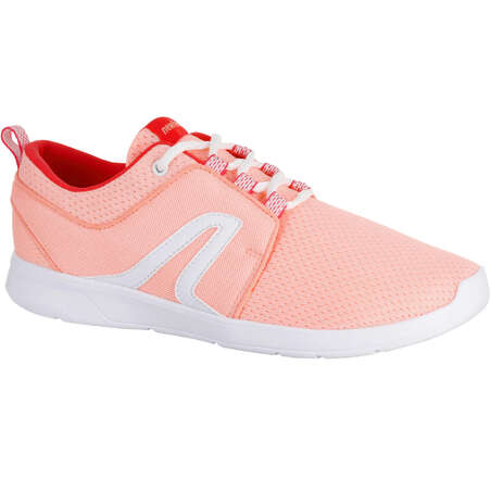 Chaussures marche sportive femme Soft 140 rose