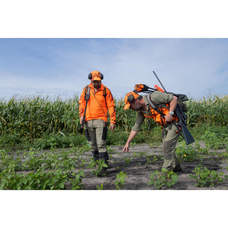 CASQUETTE CHASSE ORANGE CAMO 500