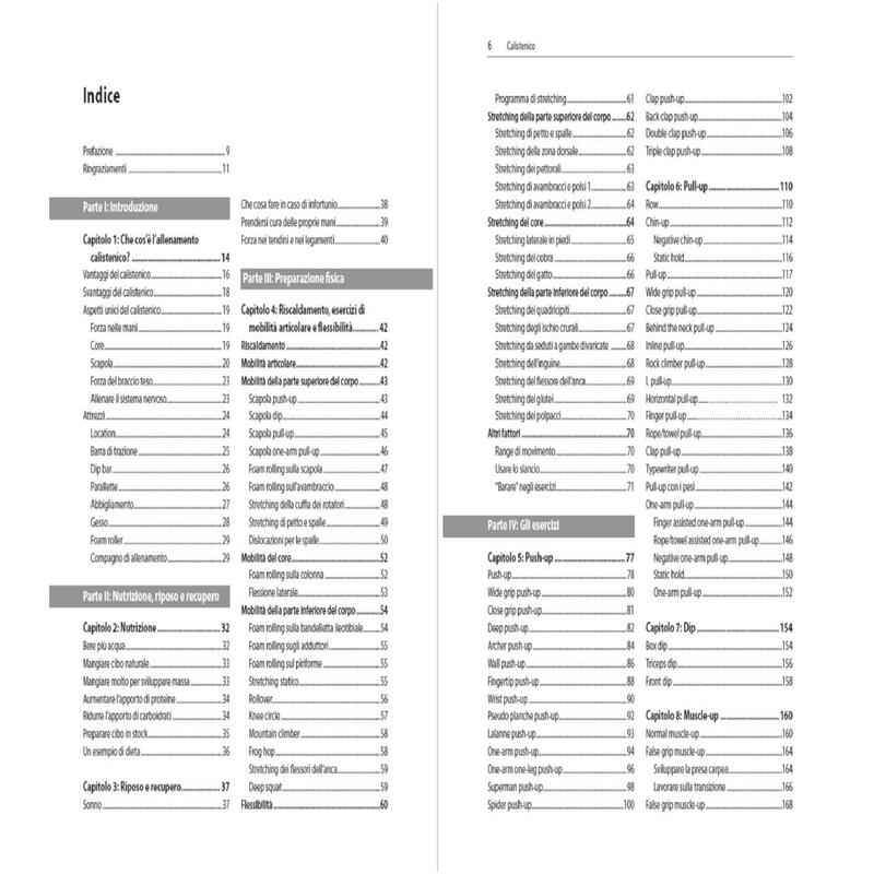 Calistenico. L'allenamento a corpo libero