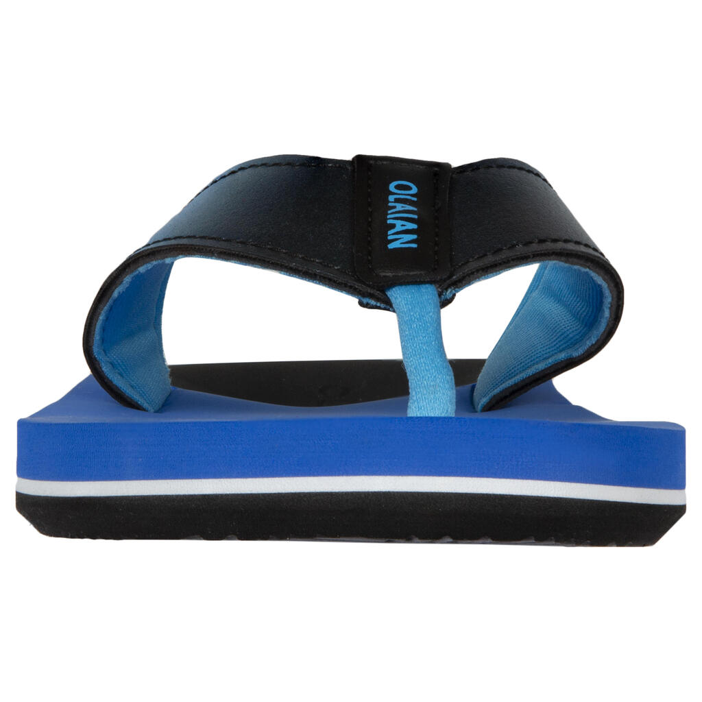 Boys' Flip-Flops 550 Square Blue