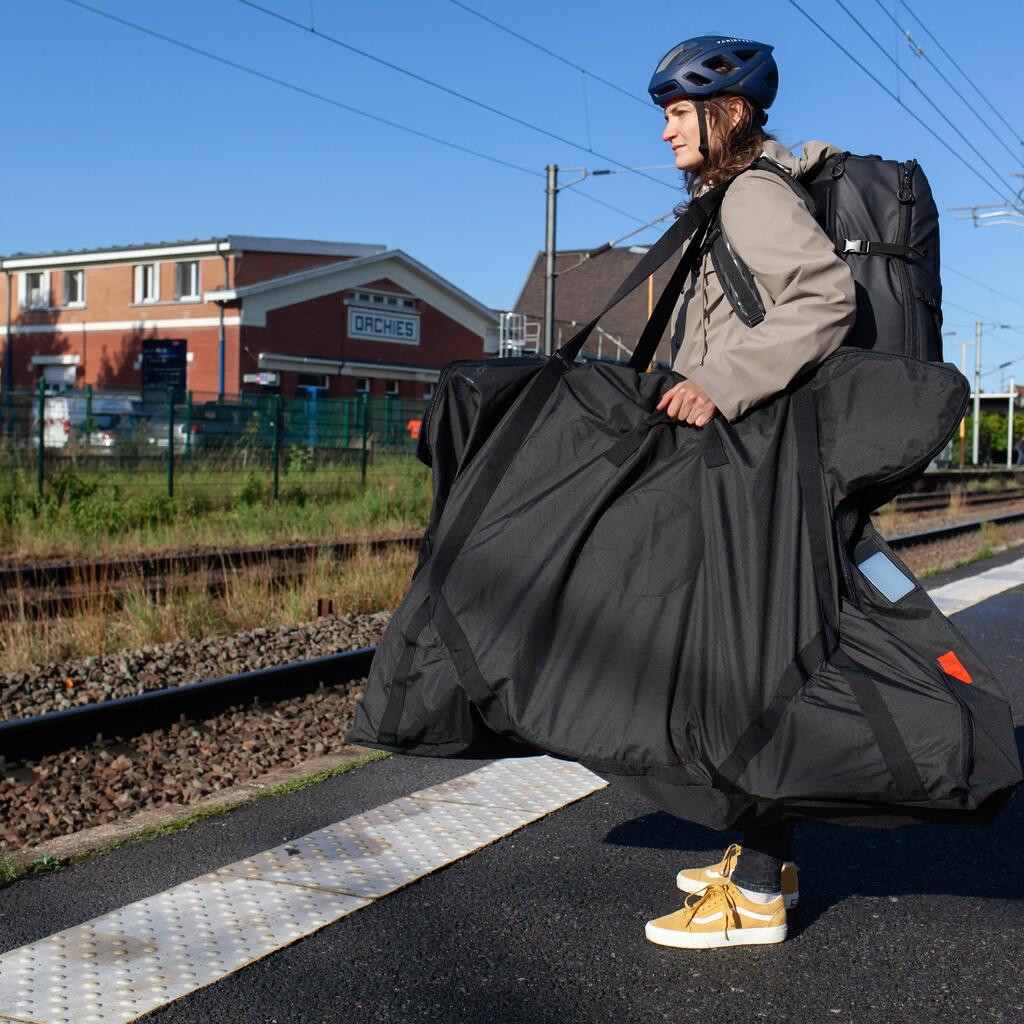 Velosipēda pārvadāšanas pārsegs