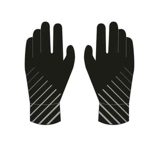 
      KIDS RUNNING GLOVES - KIPRUN WARM - BLACK
  