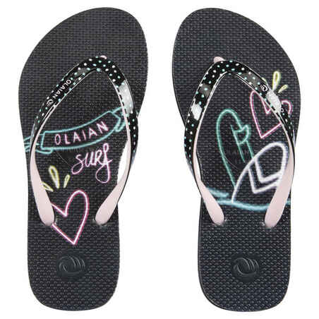 Girls' Flip-Flops - 190 Neon