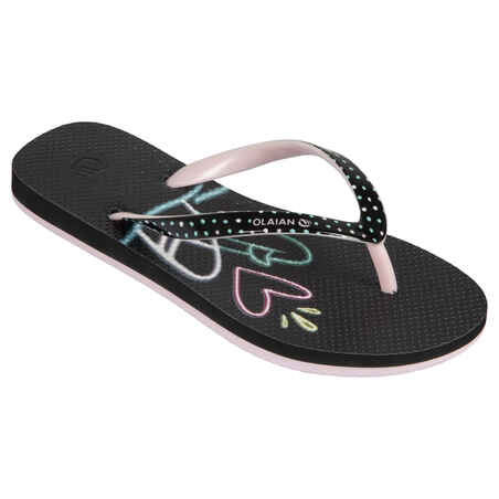 Girls' Flip-Flops - 190 Neon