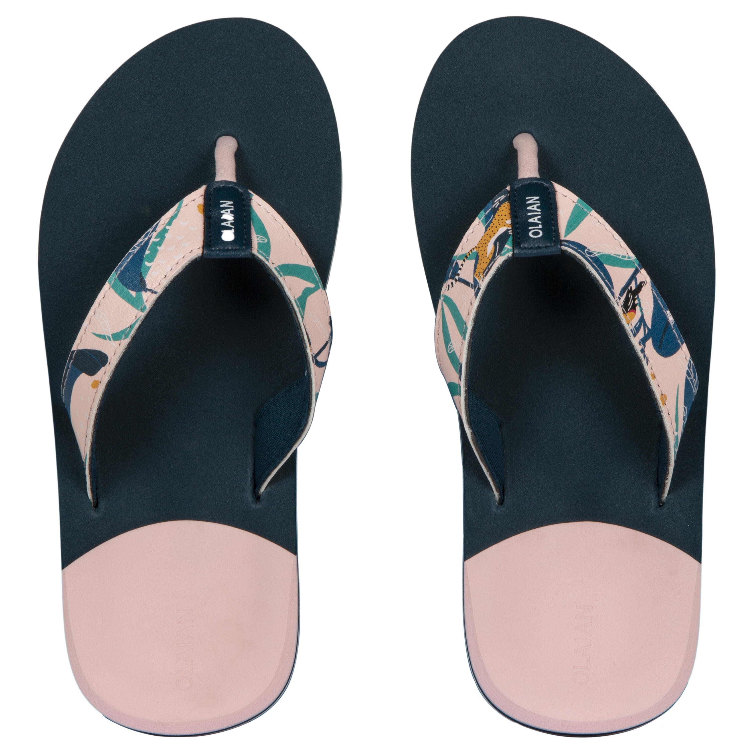 Girls' Flip-Flops 550 - Peony